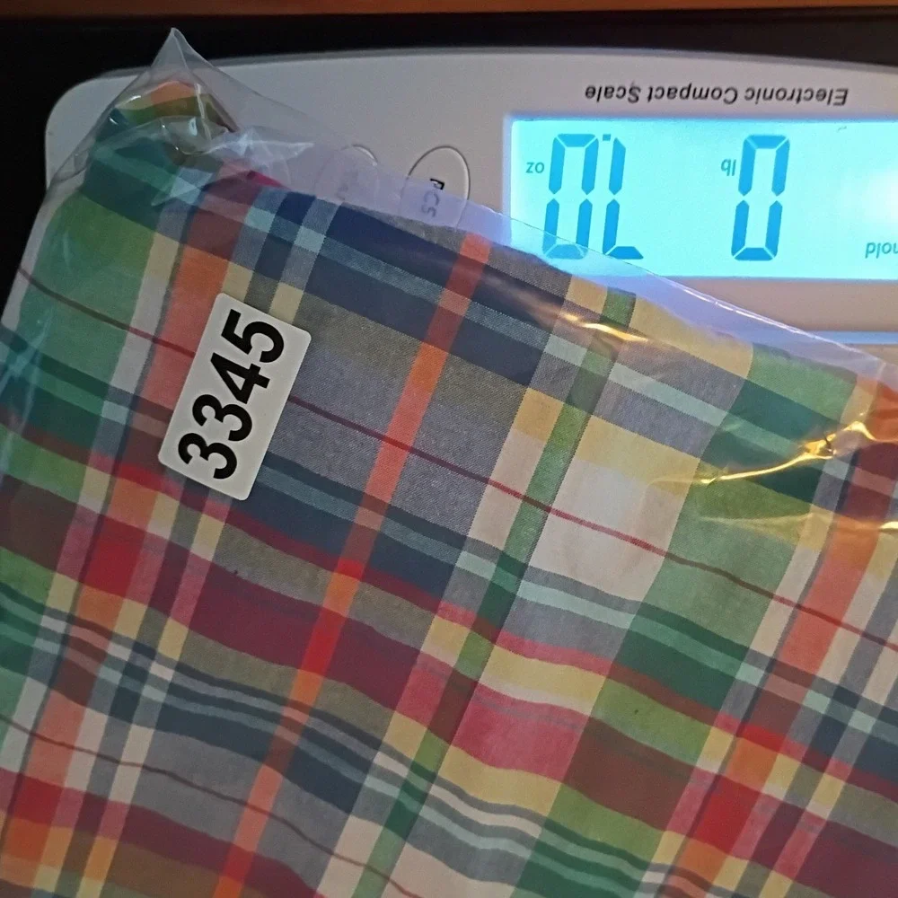 Ralph Lauren Short Sleeve Shirt Men 2XLT Multi Authentic Indian Madras‎ Plaid
